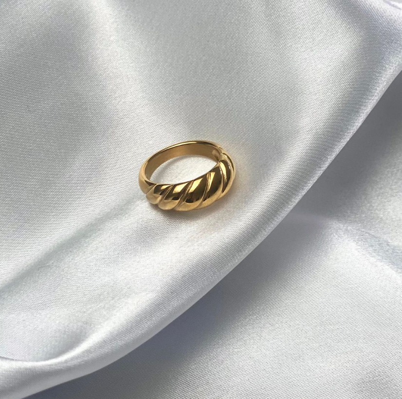 Guldhorn ring - Guld