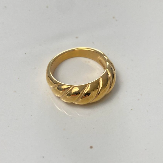 Guldhorn ring - Guld