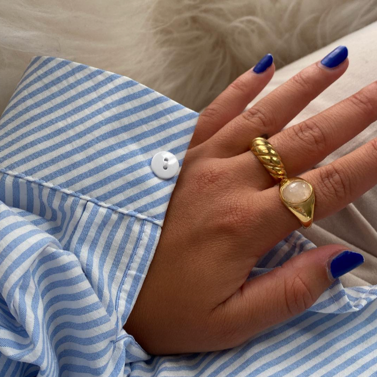 Guldhorn ring - Guld
