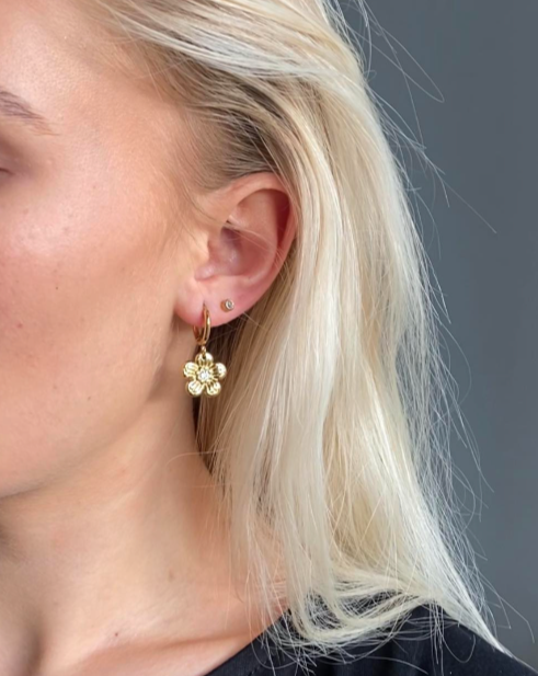 Spring flower øreringe