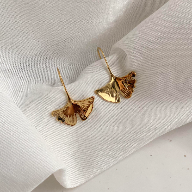 Blad ørekrog guld