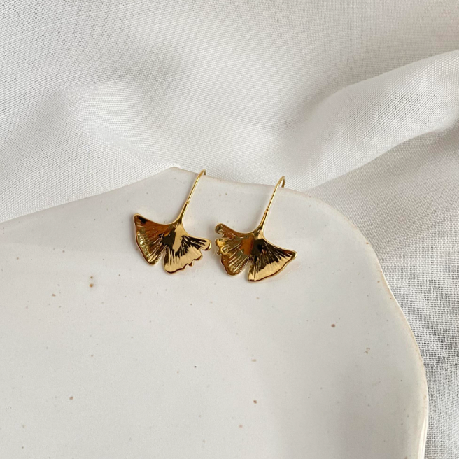 Blad ørekrog guld