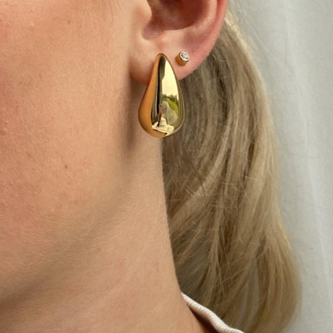 Teardrop earrings small