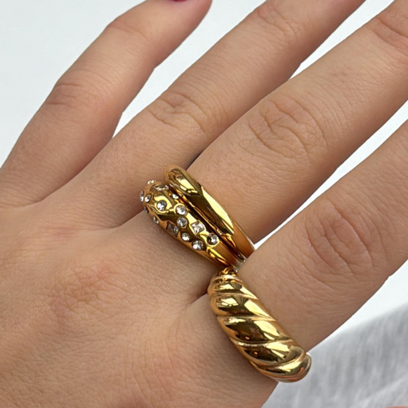 Guldhorn ring - Guld