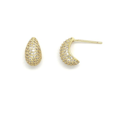 Teardrop Crystal Earring S