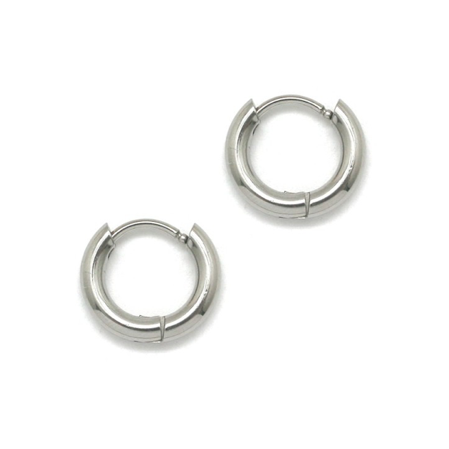Mini Sølv Hoops